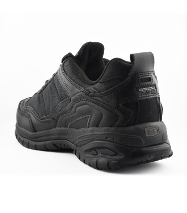 کفش ایمنی مردانه اسکچرز مدل اسنیکر مقاوم در برابر لغزش Skechers for Work Soft Stride-Chatham Lace-Up Slip Resistant Sneaker