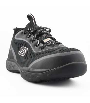 کفش ایمنی زنانه اسکچرز مدل کتانی ورزشی پنجه استیل Skechers Women's Steel Toe Steel Plate Athletic Work Shoe