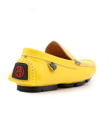 کفش کالج گوچی با طرح لوگوی نقره ای Gucci College Shoes