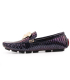 کفش کالج ورساچه هفت رنگ طرح پوست مار Versace seven-color snake skin design college shoes