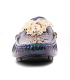 کفش کالج ورساچه طرح پوست مار هفت رنگ Versace college shoes with seven-color snake skin design