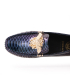 کفش کالج ورساچه چرمی طرح پوست پایتون هفت رنگ Versace Leather College Shoes with Python Skin Design in Seven Colors