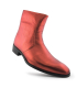 بوت کوبایی زیپی سنت لورنت چرم Saint Laurent leather Cuban boots with zipper