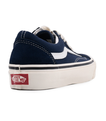 کفش اسنیکر سرمه ای سفید ونس مدل اولد اسکول Vans Old Skool Sneakers ORG vn000d3hy28