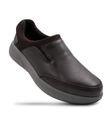 کفش مردانه کلارکس مدل چرم ماهاگون Clarks Men's Un Rise Step Mahogany Leather Shoes