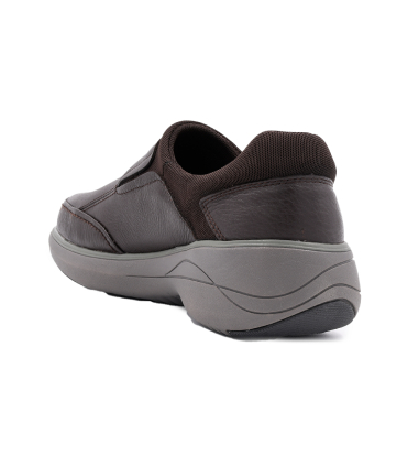 کفش مردانه کلارکس مدل چرم ماهاگون Clarks Men's Un Rise Step Mahogany Leather Shoes