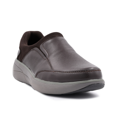 کفش مردانه کلارکس مدل چرم ماهاگون Clarks Men's Un Rise Step Mahogany Leather Shoes