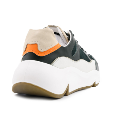 کفش اسنیکر اکو مدل چانکی دریایی Ecco Chunky Sneaker SEA TANGLE