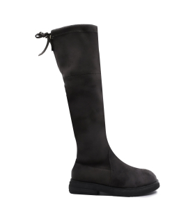 بوت چرم ساق دار تیوکید مدل زیپی Tiyookid leather Boots With Zipper