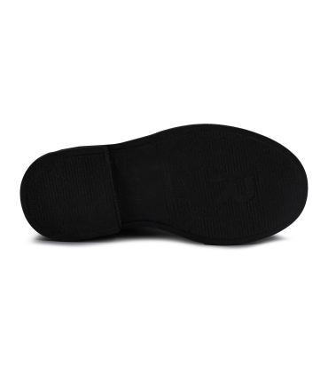 بوت چرم ساق دار تیوکید مدل زیپی Tiyookid leather Boots With Zipper