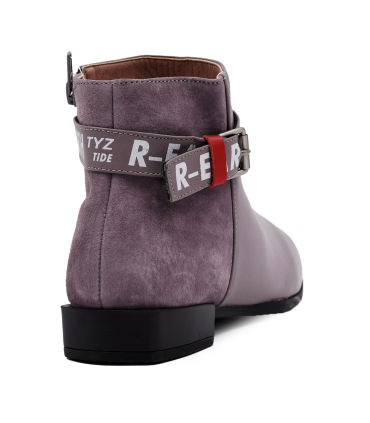 نیم بوت رسمی بنفش تیوکید Tiyookid Formal Ankle Boots
