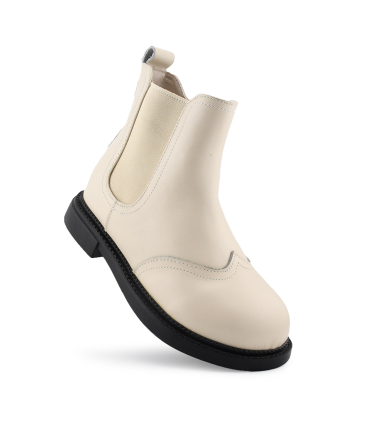 نیم بوت چرم تیوکید مدل چانکی Tiyookid Chunky Leather