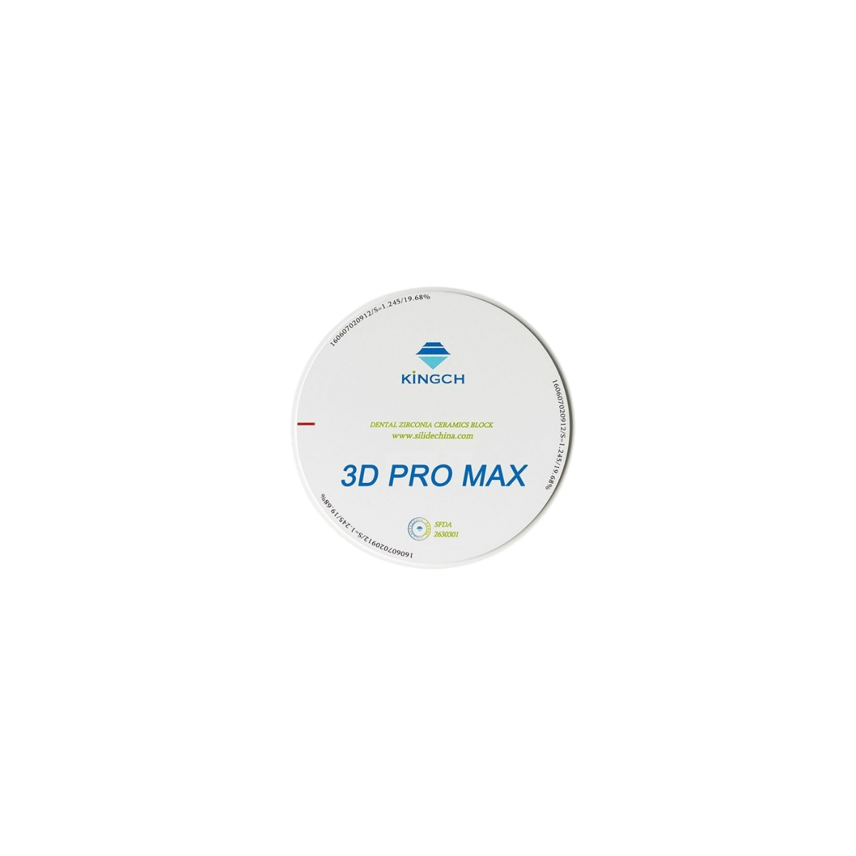 بلوک های سرامیکی زیرکونیا کینگ سی اچ مدل 3D PRO MAX برند KingCH