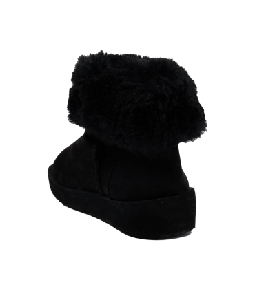 نیم بوت دخترانه تیوکید زمستانه مشکی Tiyookid winter boots 