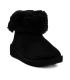 نیم بوت دخترانه تیوکید زمستانه مشکی Tiyookid winter boots 