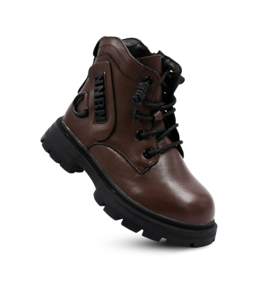 بوت پسرانه قهوه ای تیوکید Tiyookid Boy's Boots