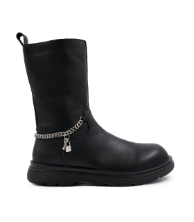 بوت چرم دخترانه تیوکید ساق بلند Tiyookid Leather Boots