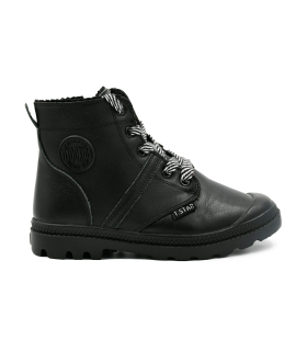 بوت دخترانه چرم تیوکید زیپی Tiyookid leather ankle boots