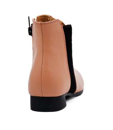 بوت دخترانه تیوکید رنگ قهوه ای روشن Tiyookid Brown Boots