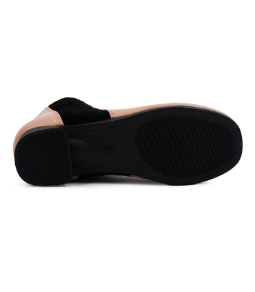 بوت دخترانه تیوکید رنگ قهوه ای روشن Tiyookid Brown Boots