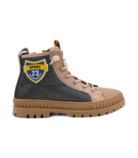 نیم بوت چرم قهوه ای تیوکید بچه گانه Tiyookid Brown Boots