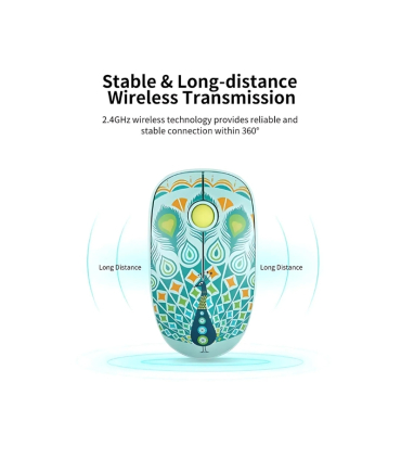 ماوس بی سیم عروسکی اف دی مدل V8h برند FD