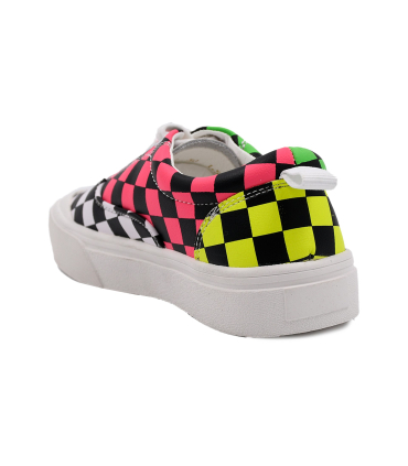 کفش شطرنجی تیوکید طرح ونس Tiyookid Vance Checkered Shoes