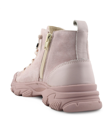 بوت دخترانه صورتی تیوکید زیپی Tiyookid Girls Pink Boots