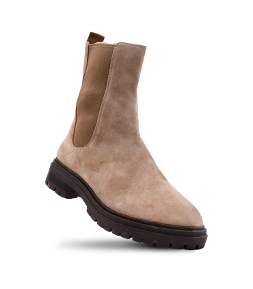 بوت ساق بلند قهوه ای تیوکید Tiyookid Long brown boots