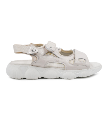 صندل راحتی کرمی تیوکید چسبی Tiyookid Cream sandals