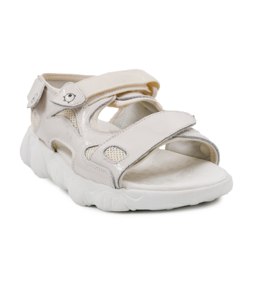 صندل راحتی کرمی تیوکید چسبی Tiyookid Cream sandals