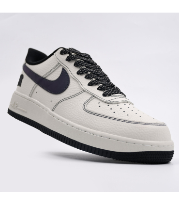کفش کتانی نایک ایر فورس سفید مشکی Air Force 1 Low Sneakers