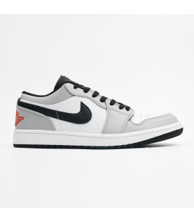 کفش نایک ایر جوردن 1 طوسی سفید Nike Air Jordan 1 Low