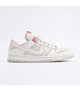 کفش سفید نایک مدل دانک Nike Dunk Low Light Orewood Sashiko
