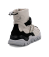 نیم بوت کرمی نومینو طرح سگک دار Nominoo cream ankle boots