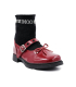 کفش عروسکی قرمز جوراب دار نومینو Nominoo red doll shoes