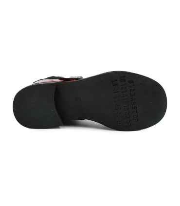 کفش عروسکی قرمز جوراب دار نومینو Nominoo red doll shoes
