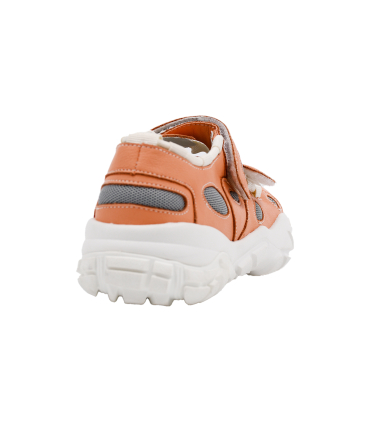کفش بچه گانه نارنجی نومینو چسبی Nominoo orange children's shoes