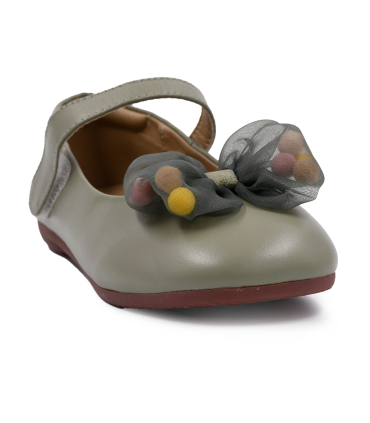 کفش دخترانه عروسکی نومینو رنگ سبز Nominoo doll girl's shoes