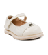 کفش دخترانه نومینو مدل پاپیونی کرمی Nominoo cream girl shoes