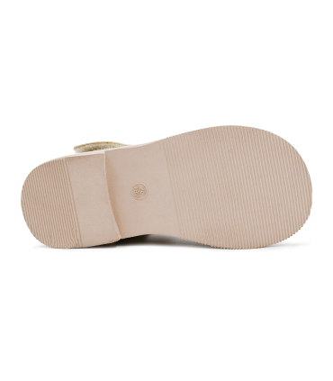 کفش دخترانه نومینو مدل پاپیونی کرمی Nominoo cream girl shoes