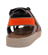 صندل چسبی نومینو مدل راحتی نارنجی و طوسی Nominoo strappy sandal