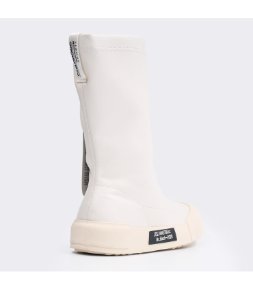 بوت دخترانه چرم سفید نومینو Nominoo Girl’s white leather boot