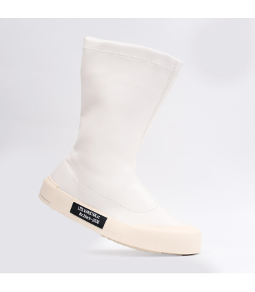بوت دخترانه چرم سفید نومینو Nominoo Girl’s white leather boot