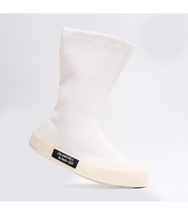 بوت دخترانه چرم سفید نومینو Nominoo Girl’s white leather boot