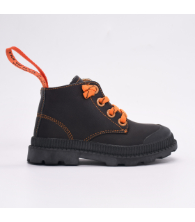 نیم بوت پسرانه چرمی نومینو رنگ قهوه ای Nominoo brown boots