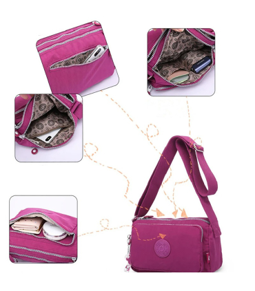 کیف فانتزی رودوشی تگاوته مدل 937 Tegaote Side Bag