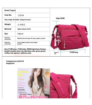 خرید کیف رودوشی تگاوته مدل 1304 Tegaote side shoulder bag
