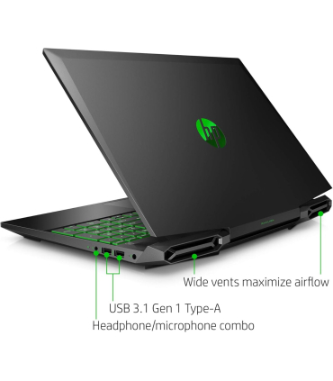 لپ تاپ 15.6 اینچی گیمینگ اچ پی مدل HP Pavilion Gaming i5 9300H GTX1650 4GB 8GB/512GB (استوک)