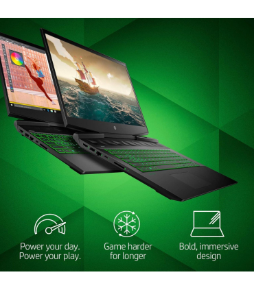 لپ تاپ 15.6 اینچی گیمینگ اچ پی مدل HP Pavilion Gaming i5 9300H GTX1650 4GB 8GB/512GB (استوک)